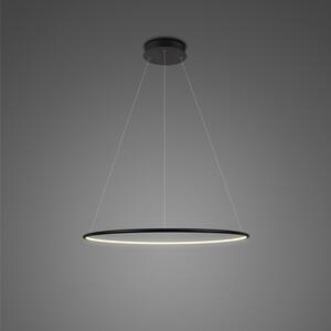 Lampa wisząca Ledowe Okręgi No.1 Φ40 cm in 3k czarna Altavola Design