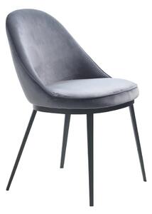 Szare krzesło Gain – Unique Furniture