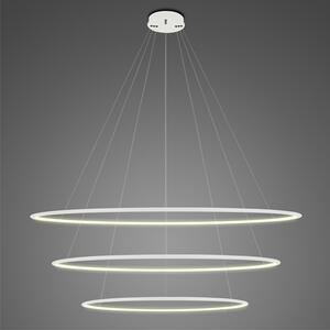 Lampa wisząca Ledowe Okręgi No.3 Φ120 cm in 3k biała Altavola Design