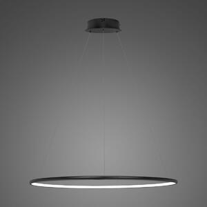 Lampa wisząca Ledowe Okręgi No.1 Φ80 cm in 3k 43W czarna Altavola Design