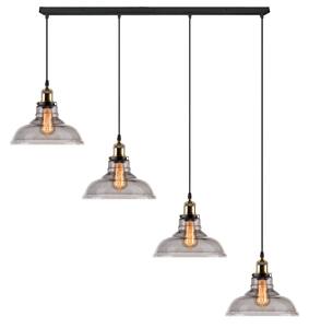 Lampa wisząca NEW YORK LOFT No. 3 CL4 S - Szklany żyrandol Altavola Design