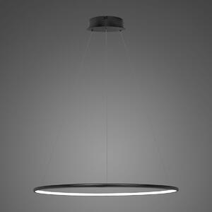 Lampa wisząca Ledowe Okręgi No.1 Φ60 cm in 3k 32W czarna Altavola Design