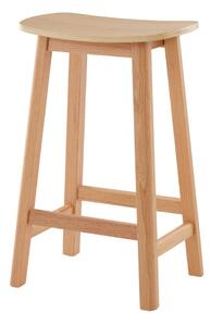 Hoker z litego drewna dębowego w naturalnym kolorze Selene – Jotex