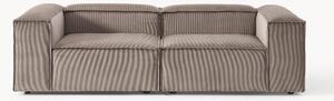 Sofa modułowa ze sztruksu Lennon (3-osobowa)