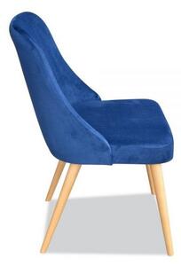 Nowoczesne krzesło tapicerowane RK-78 profilowane siedzisko