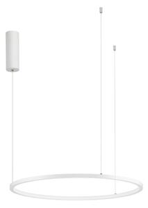 Biała minimalistyczna lampa cienki ring Toluca 60/80/100