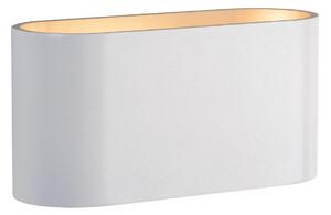 Squalla G9 Kinkiet G9 250V Ip20 80X80X160Mm Biały Złoty Spectrum LED