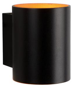 Squalla G9 Kinkiet G9 250V Ip20 101X81X100Mm Czarny Złoty Tuba Spectrum LED