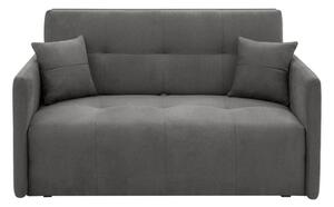 Mała sofa 144 cm grafit LEO III
