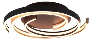 Lampa sufitowa LED 58W czarno-złota CAYA