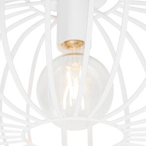 Designerska lampa sufitowa biała 39 cm - Johanna Oswietlenie wewnetrzne