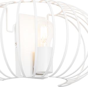 Designerska lampa ścienna biała 39 cm - Johanna Oswietlenie wewnetrzne