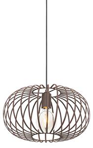 Designerska lampa wisząca rdzawobrązowa - Johanna Oswietlenie wewnetrzne