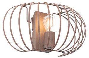 Designerska lampa ścienna rdzawobrązowa 39 cm - Johanna Oswietlenie wewnetrzne