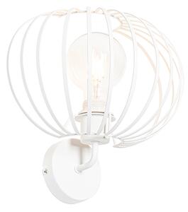 Designerska lampa ścienna biała 30 cm - Johanna Oswietlenie wewnetrzne