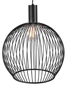 Lampa Wisząca DFTP by Nordlux, Aver, ściemnialny, czarny, salon, metal, skandynawski
