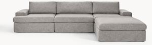 Sofa modułowa z pufem Russell (4-osobowa)