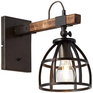 Lampa ścienna Matrix Wood 99137/46
