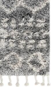 Ciemnoszary dywan prostokątny shaggy - Nikari 5X