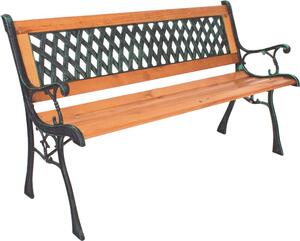 Ławka ogrodowa Windsor 304901, elegancka ławka 2-osobowa, 125 x 74 cm
