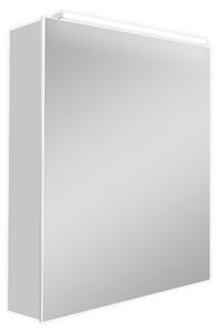 Szafka ?azienkowa z lustrem i o?wietleniem TALOS Mirage 50 x 60 cm - odpowiednia do wilgotnych pomieszcze? dzi?ki wysokiej jako?ci aluminiowemu korpusowi - szafka ?azienkowa z lustrem