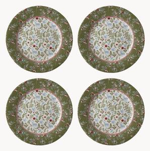Komplet talerzy deserowych z porcelany Gift, 4 elem