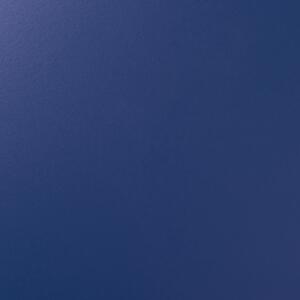 Stalowa szafka dwudrzwiowa industrialna komoda matowa ciemnoniebieska Wakatipu Beliani