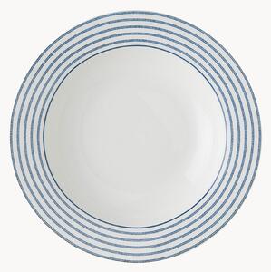 Komplet talerzy głębokich z porcelany Candy Stripe, 4 elem
