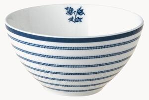 Komplet miseczek z porcelany Candy Stripe, 4 elem