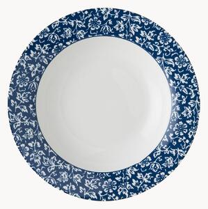 Komplet talerzy głębokich z porcelany Sweet Alyssum, 4 elem