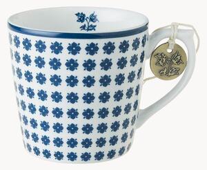 Komplet kubków z porcelany Humble Daisy, 4 elem