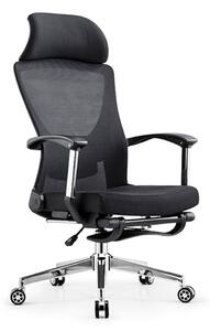 Ergonomiczny fotel biurowy z podnóżkiem MARCO OFFICE AVLA