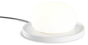 Lampa Stołowa MARSET, Bolita, ściemnialny, biały, salon, szkło, design