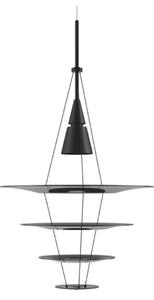 Lampa Wisząca Louis Poulsen, Enigma, ściemnialny, czarny, salon, metal, design