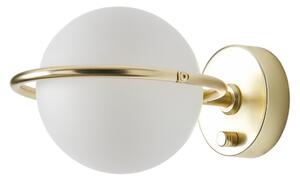 Lampa Ścienna Aromas del Campo, Abbacus, ściemnialny, złoty | mosiężny, salon, metal, nowoczesny
