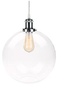 NEW YORK LOFT NO. 2 MAX chrom - Szklana lampa wisząca Altavola Design