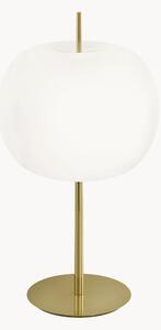 Lampa stołowa ze szkła dmuchanego z funkcją przyciemniania Kushi