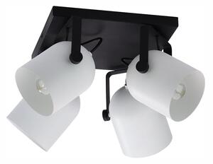 SPECTRA BLACK/WHITE LAMPA SUFITOWA 4 PŁ