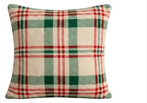 Mikropluszowa poszewka na poduszkę WINTER PLAID 45x45 cm, kolorowa