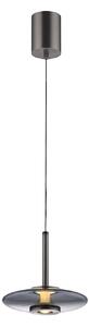 Lampa Wisząca PURE, Vitrum, ściemnialny, szary, salon, szkło, nowoczesny