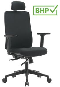 Ergonomiczny fotel biurowy do pracy Popstar Lux HR, zgodny z normą BHP