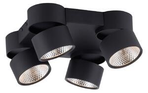 Lampa Sufitowa PURE, Nola, ściemnialny, czarny, salon, metal, nowoczesny