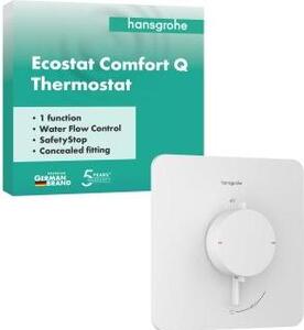 Hansgrohe Ecostat Comfort Q Termostat model podtynkowy dla 1 odbiornika, 33712700