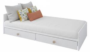 Łóżko 200x90 Cozy LOFT - Białe