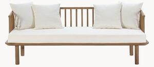 Sofa ogrodowa z drewna tekowego Brandon (3-osobowa)