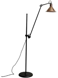 Lampa stojąca Lampe Gras 215, czarna/surowa miedź – DCW