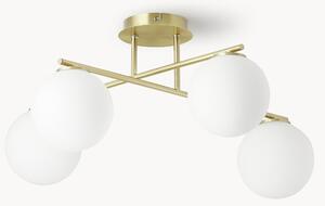 Lampa sufitowa ze szkła opalowego Atlanta