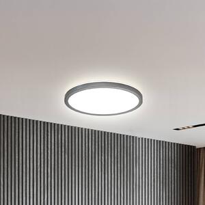 B.K. Licht Panel LED Slim, możliwość ściemniania, czarny, biuro, tworzywo sztuczne