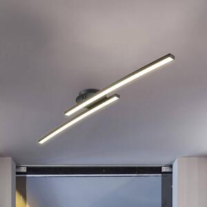 B.K. Licht Lampa sufitowa Snore, czarny, salon / jadalnia, metal, nowoczesny
