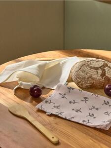 Sinsay - Ścierki kuchenne z motywem kwiatowym 2 pack - różowy